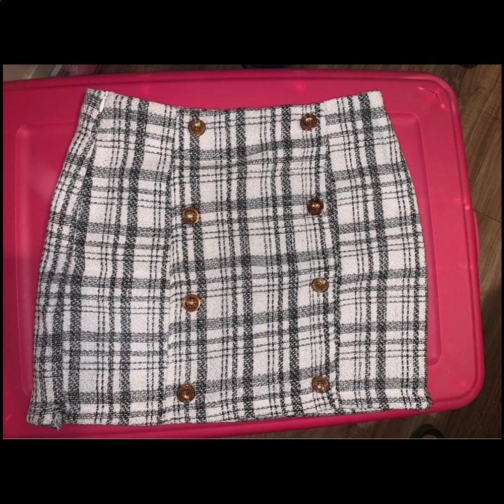 SHEIN TWEED SKIRT